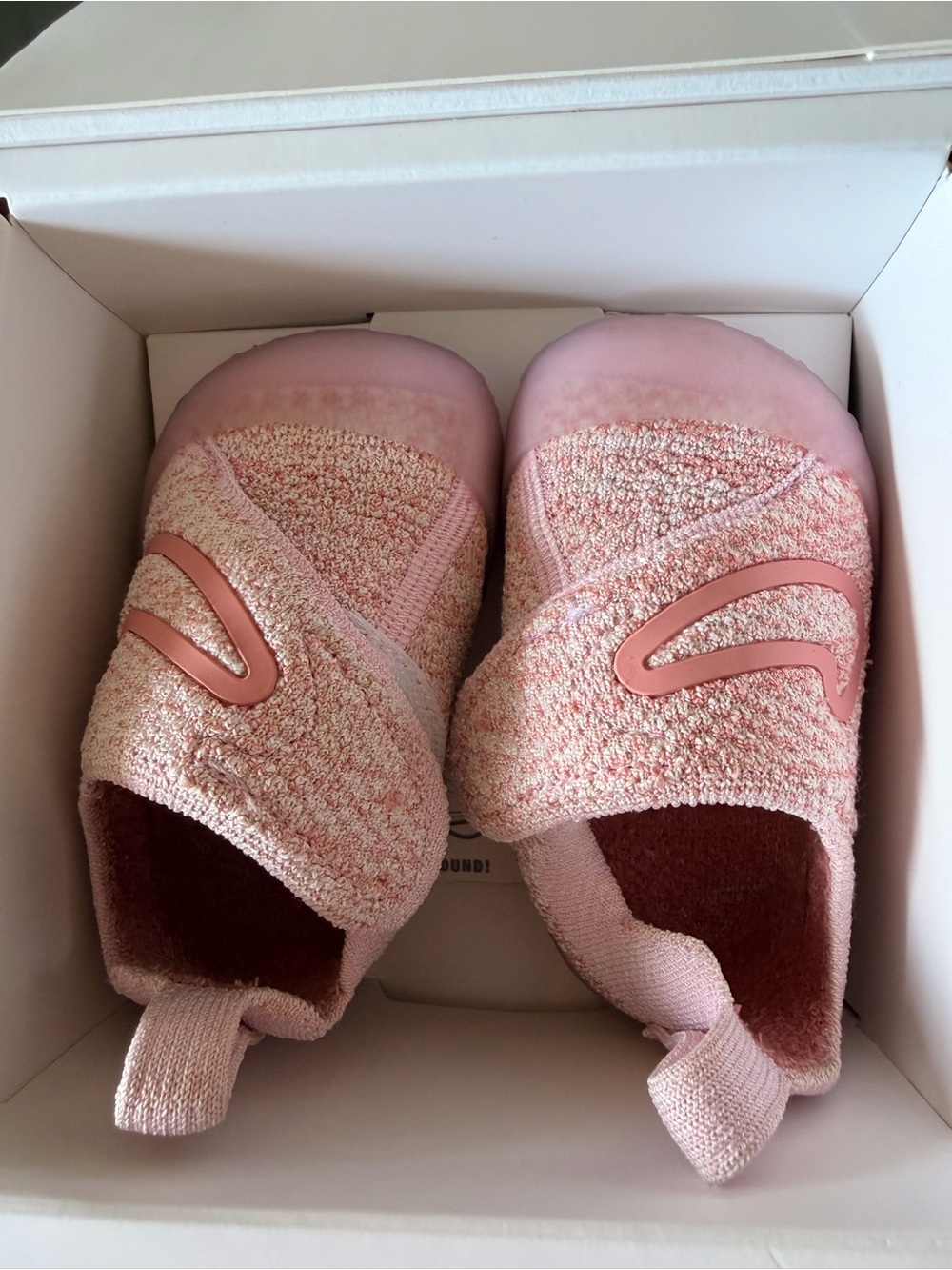 Nike Pink Terry Knit Slip-On Toddlers' Shoes